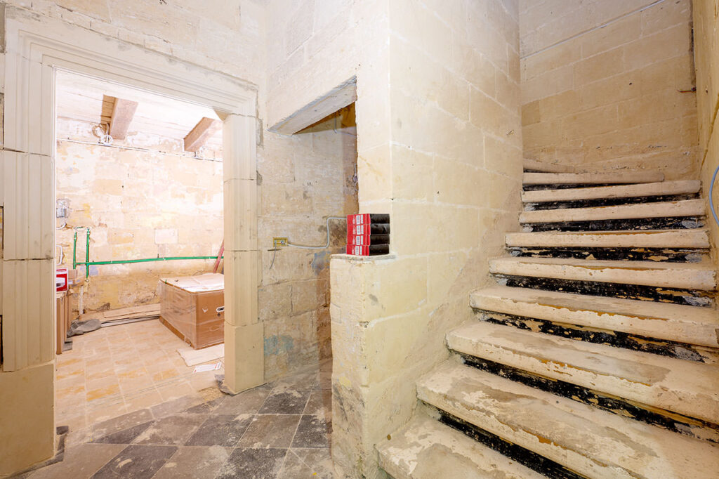 Ground Floor Hall Way To Bathroom