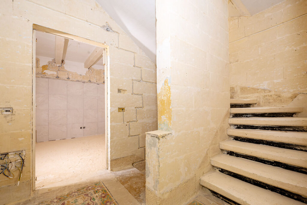 First Floor Hall To Bathroom
